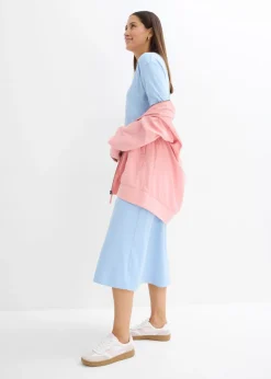 Sale Vestido de punto de algodón orgánico puro pesado Mujer Básicos|Vestidos
