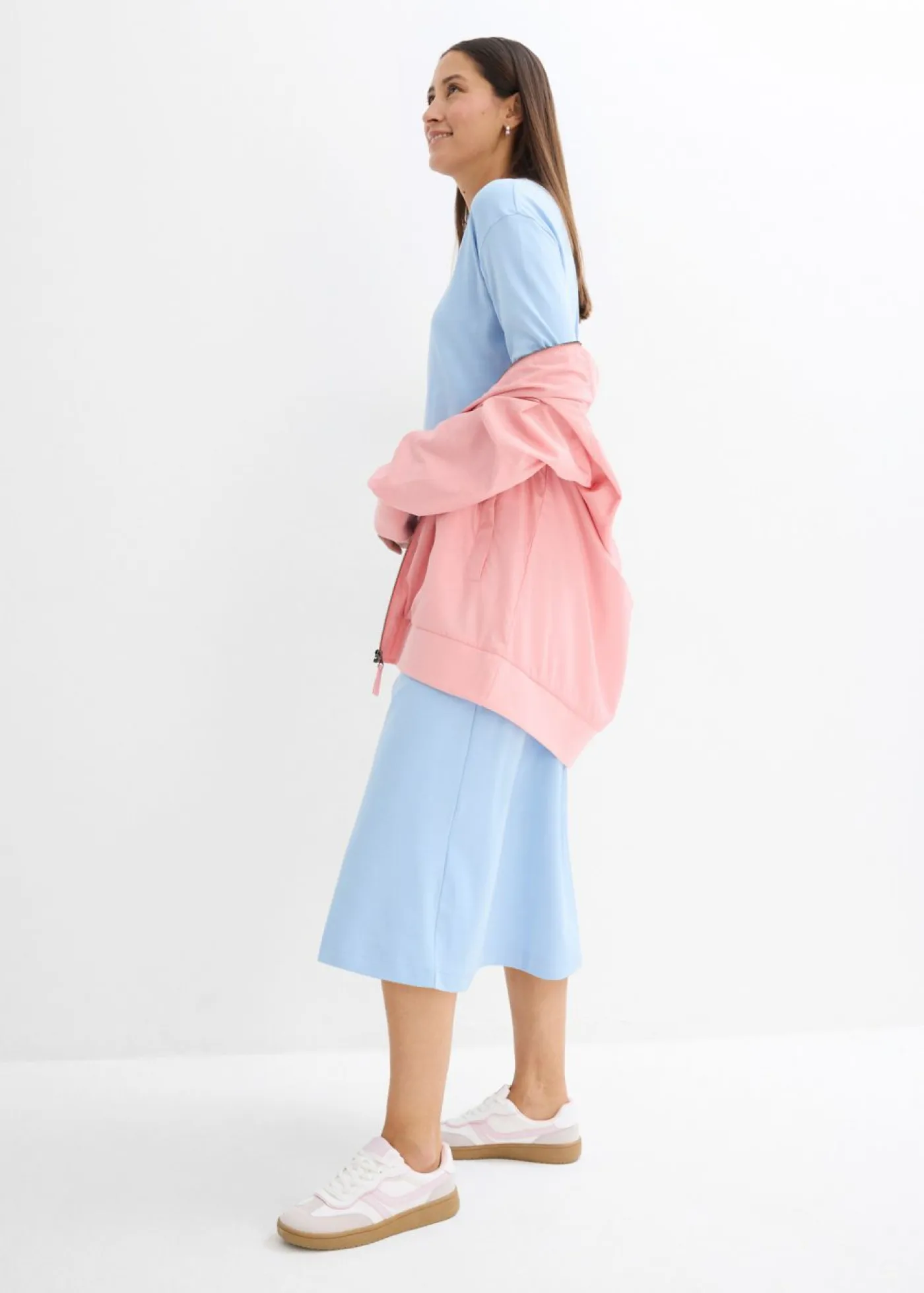 Sale Vestido de punto de algodón orgánico puro pesado Mujer Básicos|Vestidos