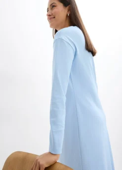 Sale Vestido de punto de algodón orgánico puro pesado Mujer Básicos|Vestidos