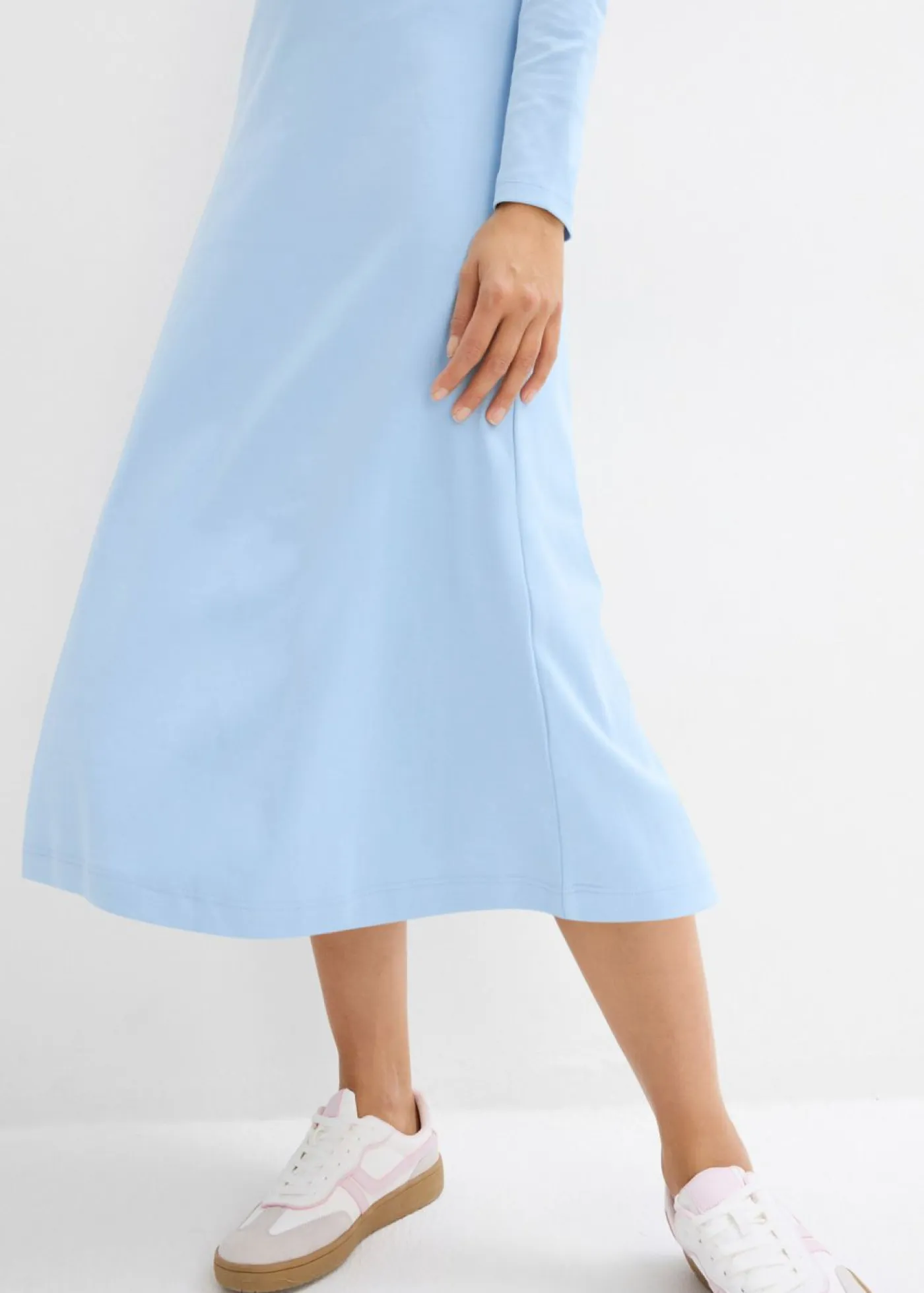 Sale Vestido de punto de algodón orgánico puro pesado Mujer Básicos|Vestidos