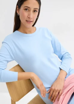 Sale Vestido de punto de algodón orgánico puro pesado Mujer Básicos|Vestidos