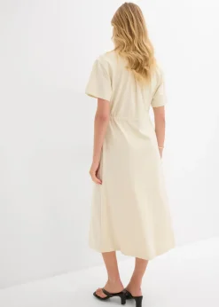 Best Vestido de punto de algodón elástico Mujer Vestidos