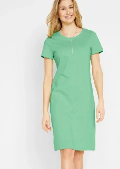 Outlet Vestido de punto de algodón puro (2 unidades) Mujer Básicos|Vestidos