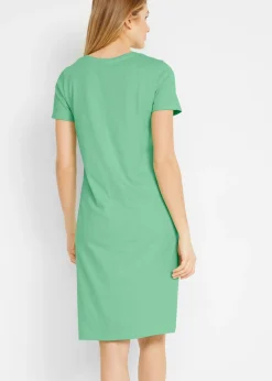 Outlet Vestido de punto de algodón puro (2 unidades) Mujer Básicos|Vestidos