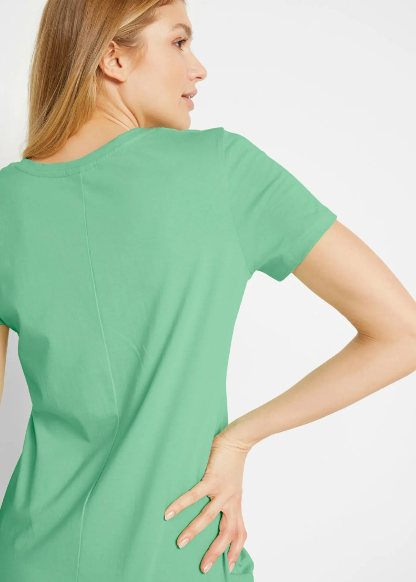 Outlet Vestido de punto de algodón puro (2 unidades) Mujer Básicos|Vestidos