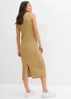 Outlet Vestido de punto de crepé Mujer Vestidos