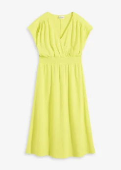 Hot Vestido de punto de crepé ligero Mujer Vestidos