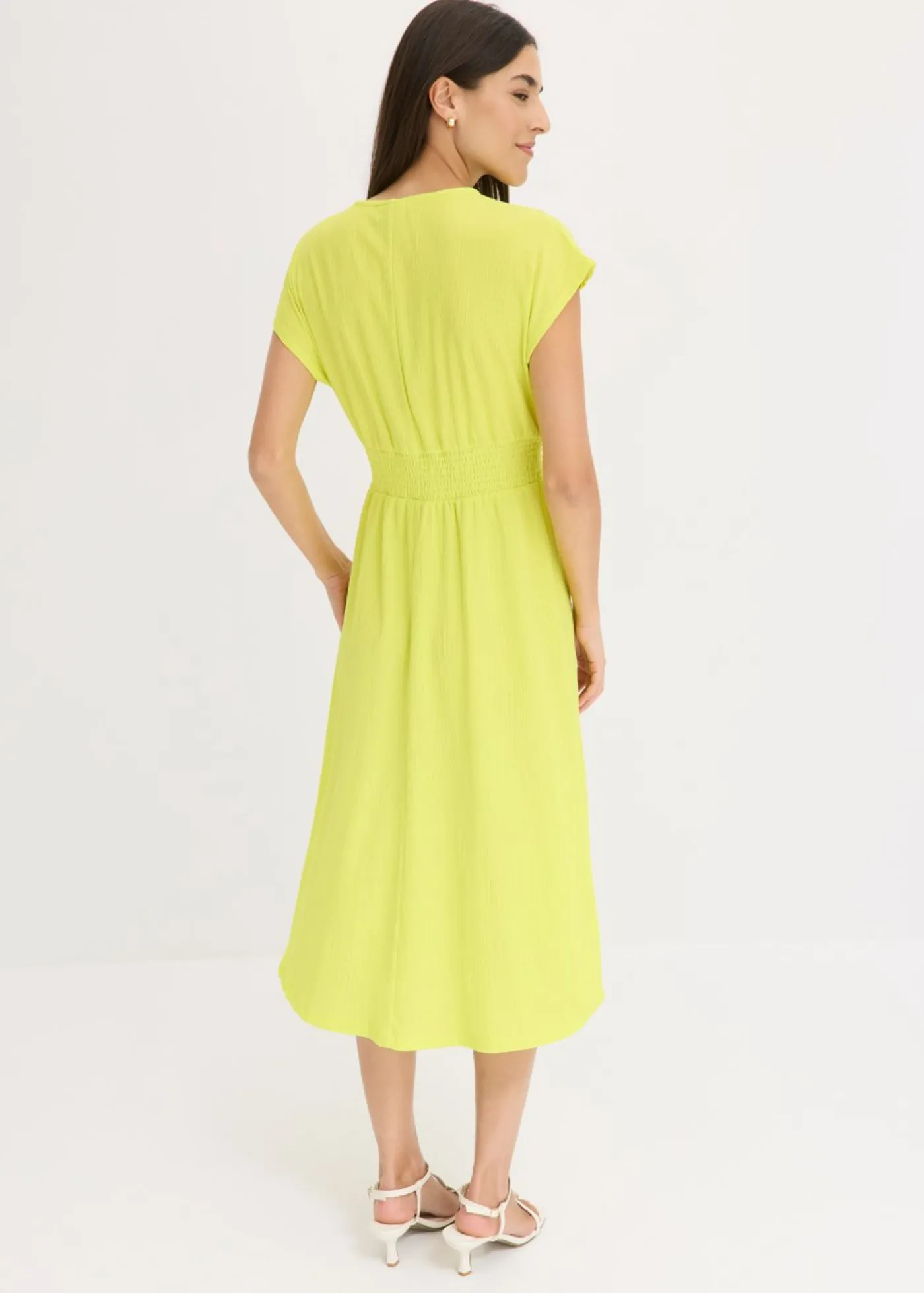 Hot Vestido de punto de crepé ligero Mujer Vestidos