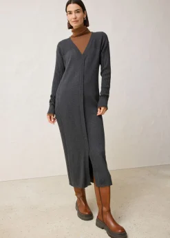 Sale Vestido de punto de lana merina Mujer Vestidos|Ropa De Punto