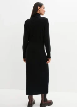 Sale Vestido de punto de lana merina Mujer Premium|Vestidos