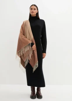 Sale Vestido de punto de lana merina Mujer Premium|Vestidos