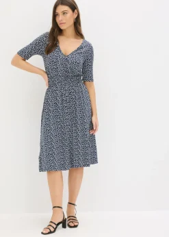 Online Vestido de punto de mezcla de viscosa Mujer Vestidos|Novedades