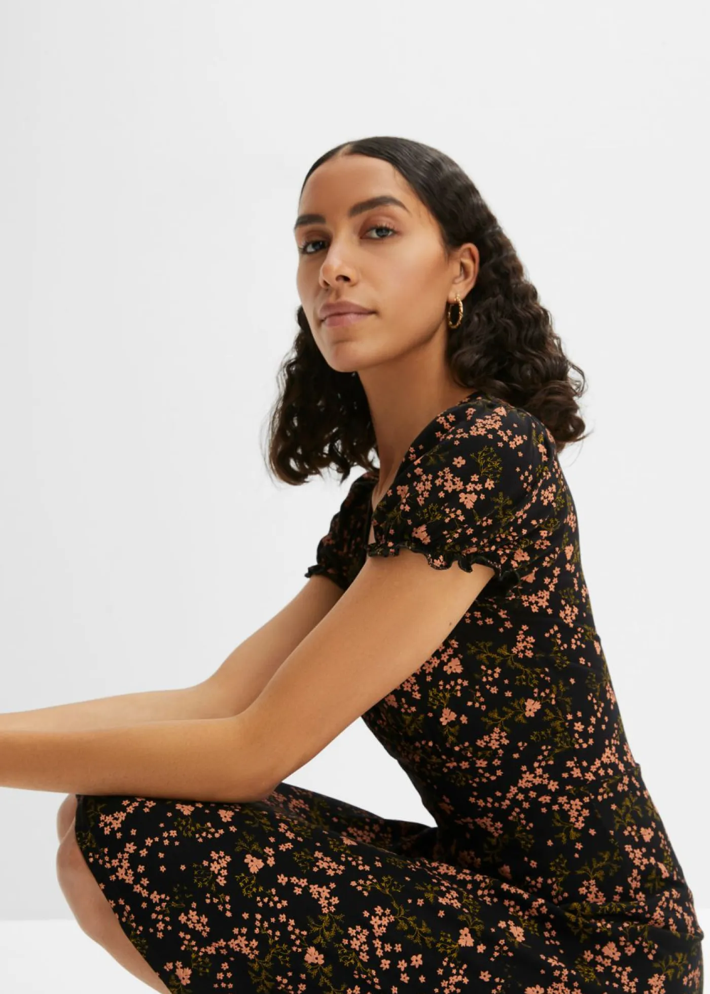 Outlet Vestido de punto de mezcla de viscosa Mujer Vestidos