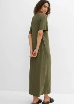 Online Vestido de punto de mezcla de viscosa fluida Mujer Vestidos