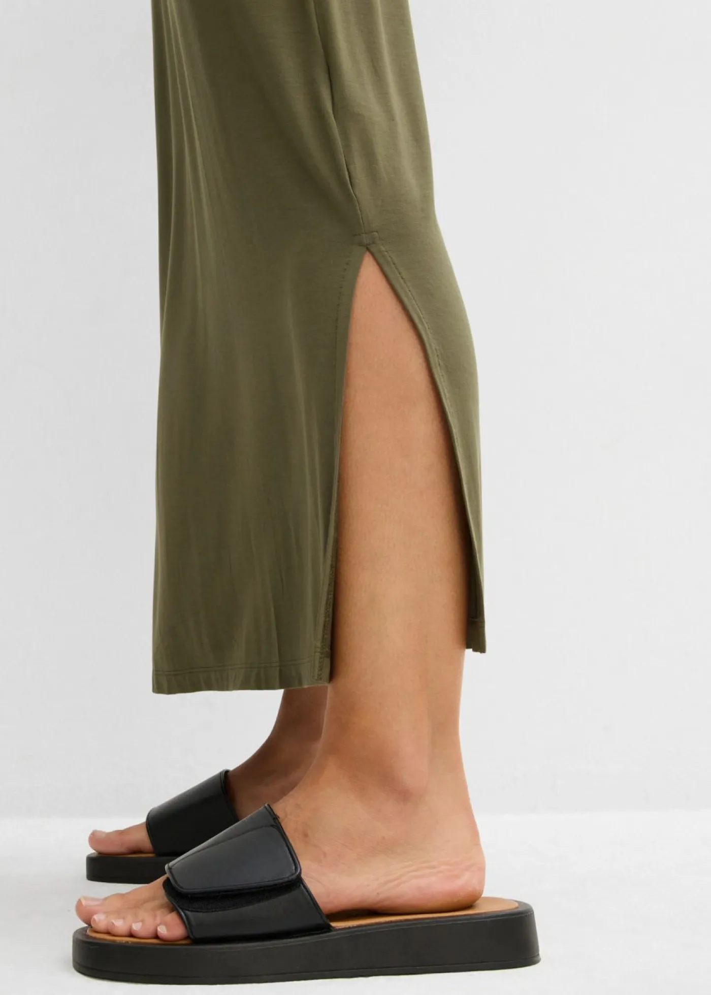 Online Vestido de punto de mezcla de viscosa fluida Mujer Vestidos