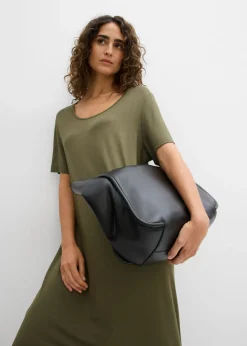 Online Vestido de punto de mezcla de viscosa fluida Mujer Vestidos