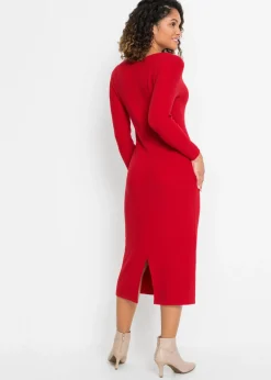 Vestido de punto de mezcla de viscosa Mujer Vestidos|Ropa De Punto