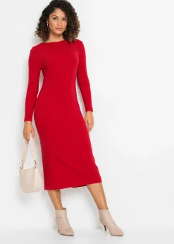 Vestido de punto de mezcla de viscosa Mujer Vestidos|Ropa De Punto