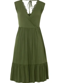 Best Vestido de punto de mezcla de viscosa Mujer Vestidos