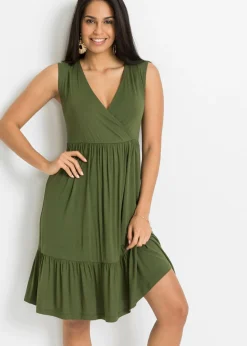 Best Vestido de punto de mezcla de viscosa Mujer Vestidos