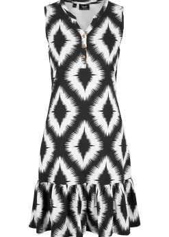 Vestido de punto de mezcla de algodón suave Mujer Vestidos