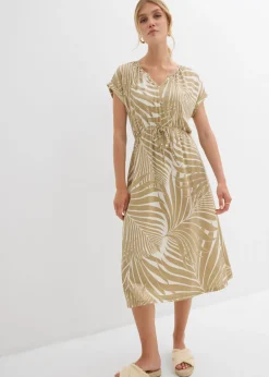 Sale Vestido de punto de mezcla de viscosa fluida Mujer Vestidos