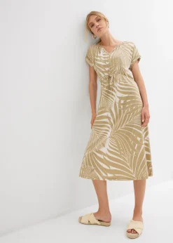 Sale Vestido de punto de mezcla de viscosa fluida Mujer Vestidos