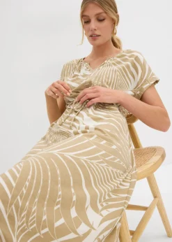 Sale Vestido de punto de mezcla de viscosa fluida Mujer Vestidos