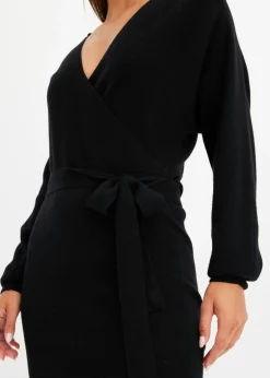 Sale Vestido de punto de mezcla de viscosa fluida Mujer Vestidos|Ropa De Punto