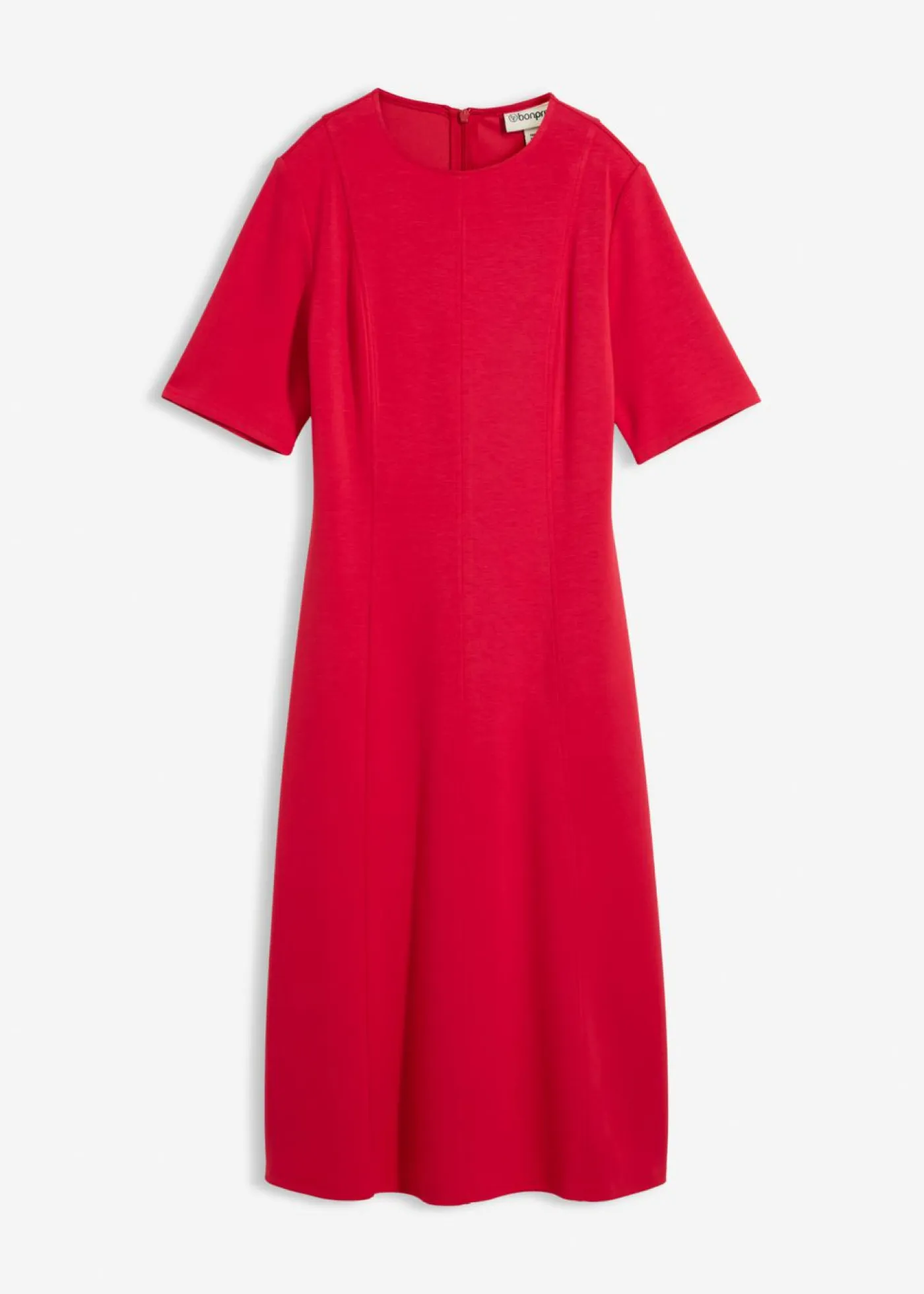 Sale Vestido de punto de mezcla de viscosa fluida Mujer Esenciales|Vestidos