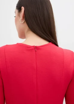 Sale Vestido de punto de mezcla de viscosa fluida Mujer Esenciales|Vestidos