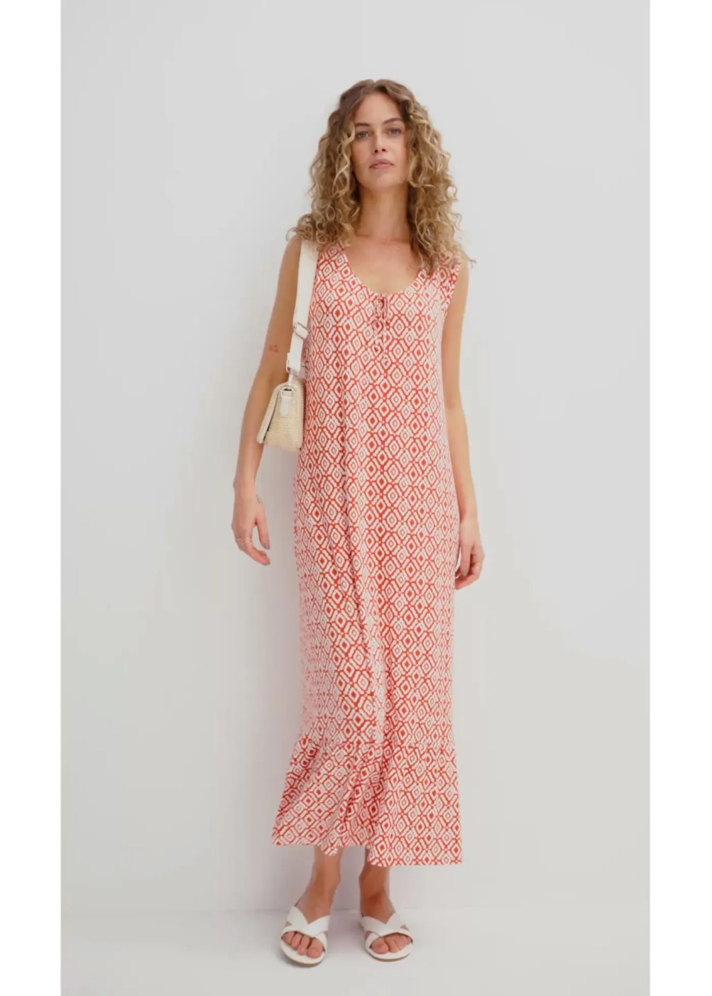 Outlet Vestido de punto de mezcla de viscosa Mujer Vestidos