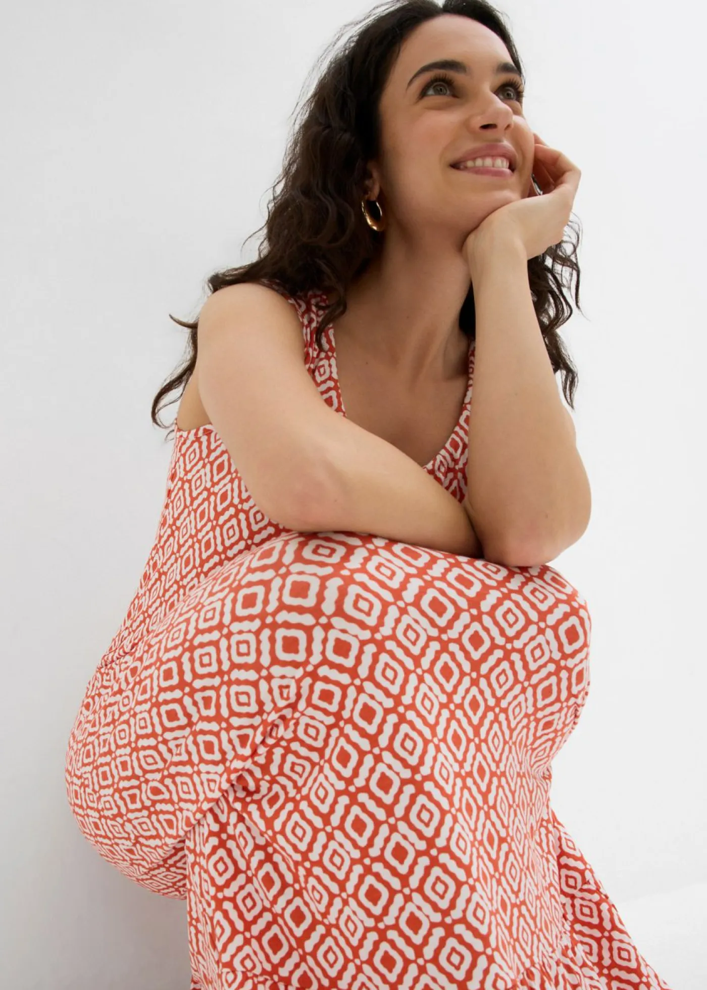 Outlet Vestido de punto de mezcla de viscosa Mujer Vestidos