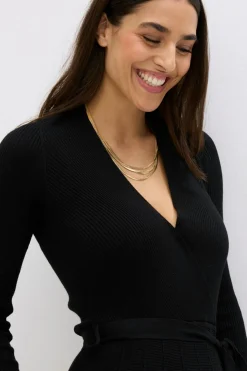 Sale Vestido de punto de mezcla de viscosa Mujer Vestidos|Ropa De Punto