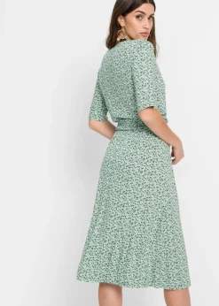 Outlet Vestido de punto de mezcla de viscosa Mujer Vestidos|Novedades