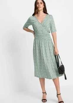 Outlet Vestido de punto de mezcla de viscosa Mujer Vestidos|Novedades