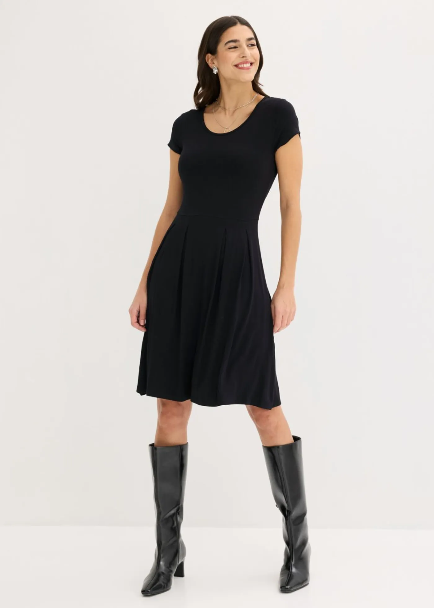 Sale Vestido de punto de mezcla de viscosa Mujer Vestidos