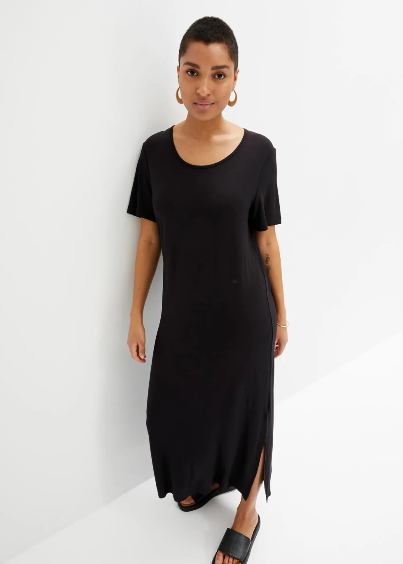 Sale Vestido de punto de mezcla de viscosa fluida Mujer Vestidos