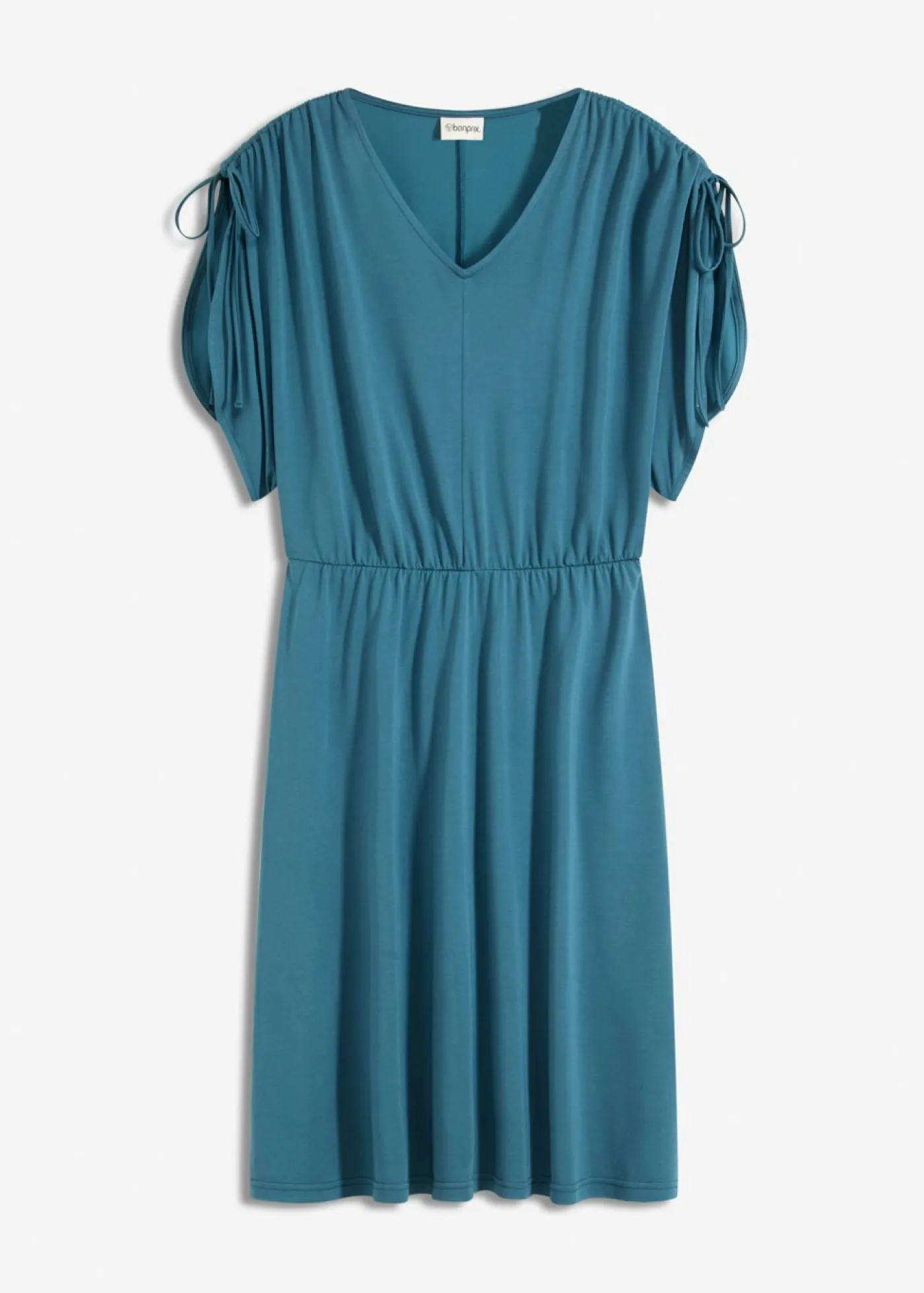 New Vestido de punto de mezcla de modal suave Mujer Vestidos