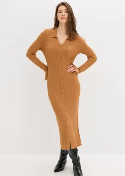 Online Vestido de punto de mezcla de viscosa suave Mujer Vestidos|Ropa De Punto
