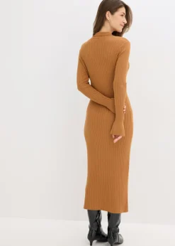Online Vestido de punto de mezcla de viscosa suave Mujer Vestidos|Ropa De Punto