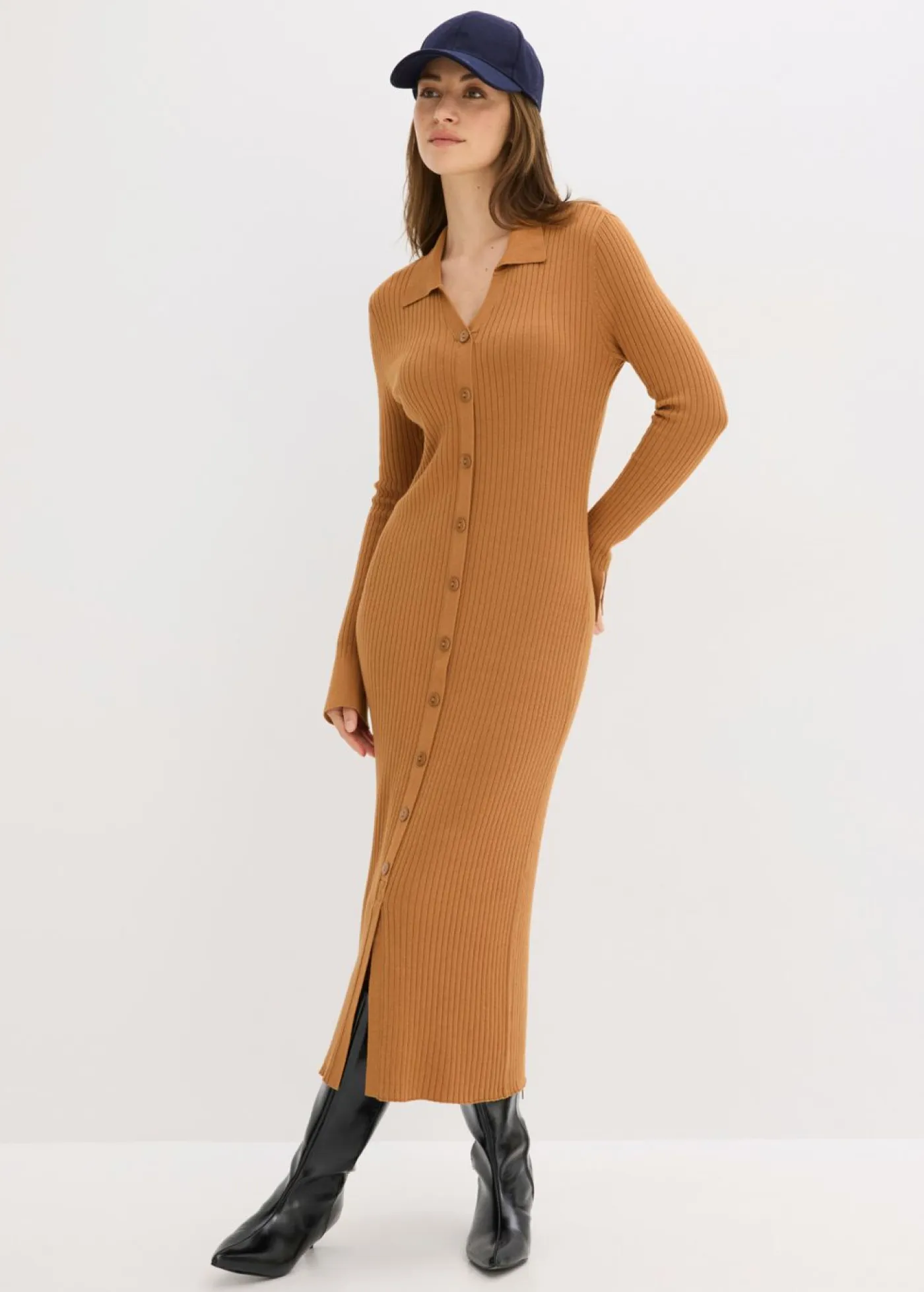Online Vestido de punto de mezcla de viscosa suave Mujer Vestidos|Ropa De Punto