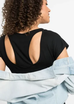 Clearance Vestido de punto de mezcla fluida de viscosa y elastano Mujer Vestidos|Tallas Pequeñas