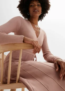 Clearance Vestido de punto de mezcla de viscosa Mujer Vestidos|Ropa De Punto