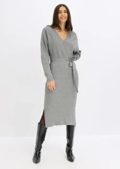 Clearance Vestido de punto de mezcla de viscosa fluida Mujer Vestidos|Ropa De Punto