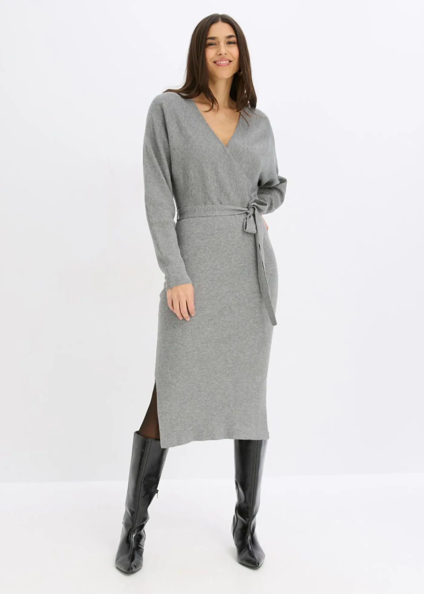 Clearance Vestido de punto de mezcla de viscosa fluida Mujer Vestidos|Ropa De Punto