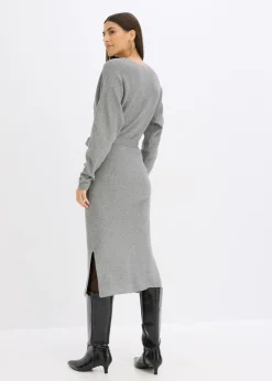 Clearance Vestido de punto de mezcla de viscosa fluida Mujer Vestidos|Ropa De Punto
