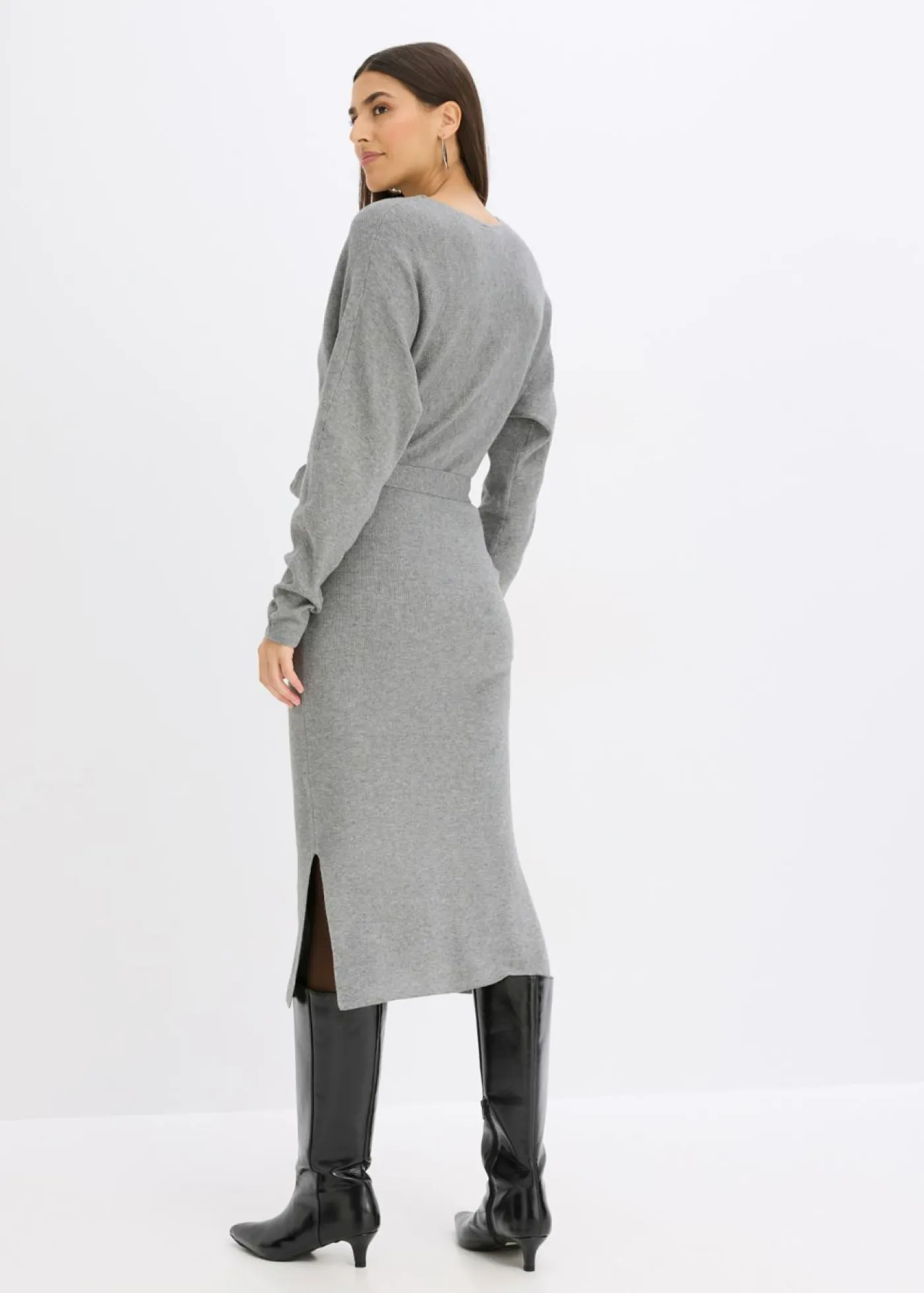 Clearance Vestido de punto de mezcla de viscosa fluida Mujer Vestidos|Ropa De Punto