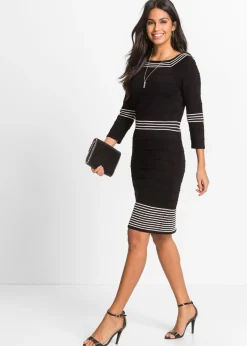 Sale Vestido de punto de mezcla de viscosa suave Mujer Vestidos|Ropa De Punto