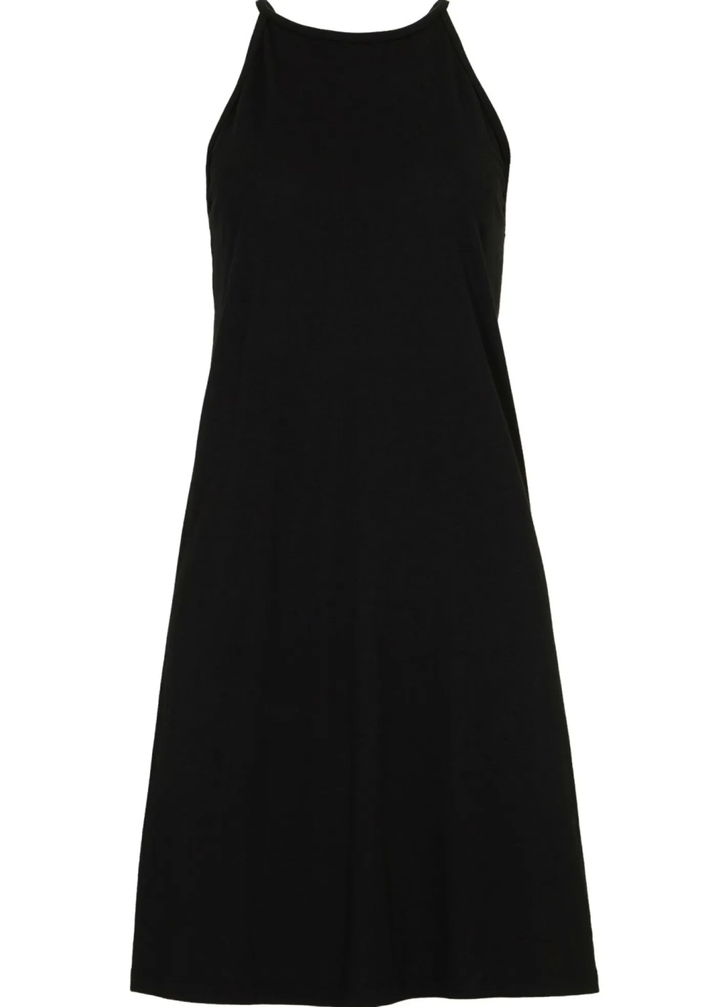 Outlet Vestido de punto de mezcla de lyocell fluido Mujer Básicos|Vestidos